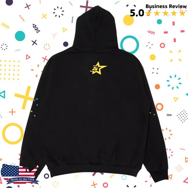 Official Sp5der Clothing Apparel Sp5der Sp5der P*Nk Pullover Hoodie Black Sp5der Merch Store Shop