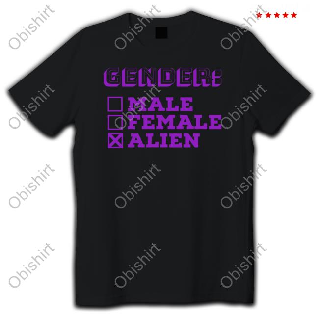 Gender Male Female Alien Sweatshirt