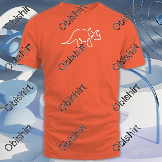 The Try Guys Merch Orange Triceratops Orange Shirt