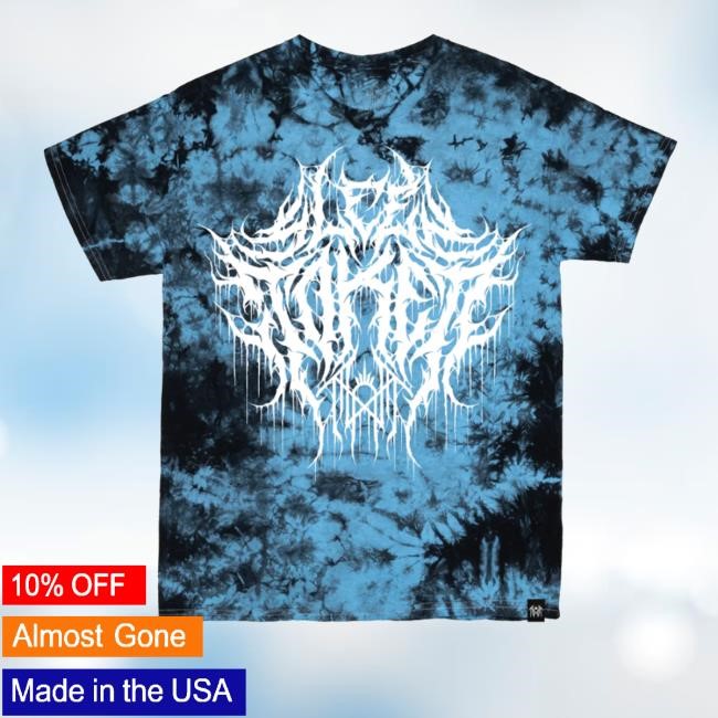 Merch Jungle Merch Sleep Token Death Tie Dye Tee Black Columbia Crystal