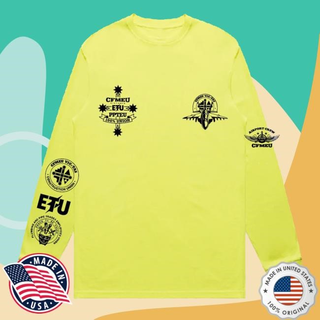 We Fly As One Cfmeu Etu Ppteu Shirts Cfmeu Merch Store Airport Crew