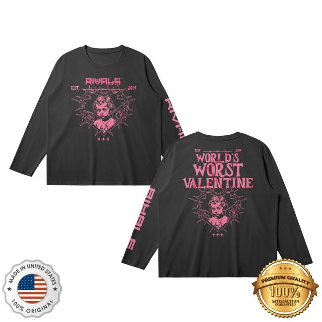 Rivals Band Merch Cupid World's Worst Valentine Unisex Sweatshirt