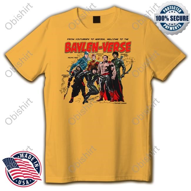 From Youtubers To Heroes Welcome To The Baylen-Verse Tee Shirt