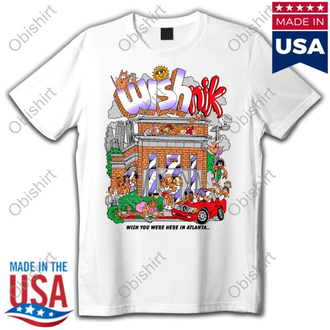 Wishnik Wish You Were Here In Atlanta Tee