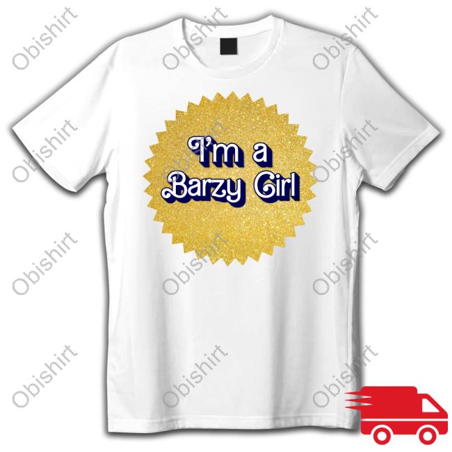 Mathew Barzy I'm A Barzy Girl Hooded Sweatshirt