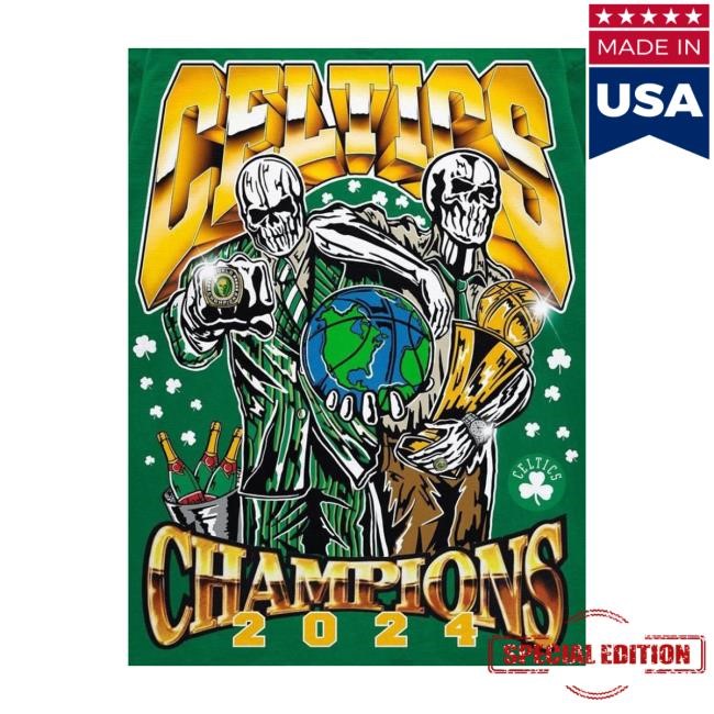 Warren Lotas Store Warren Boston Celtics Champions 2024 Shirt