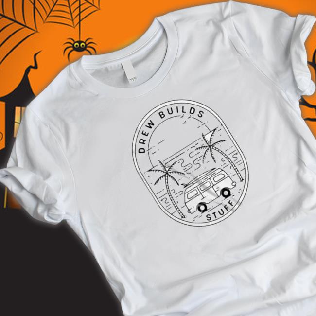 Official Drew Builds Stuff Van Camper 2023 Sweatshirt