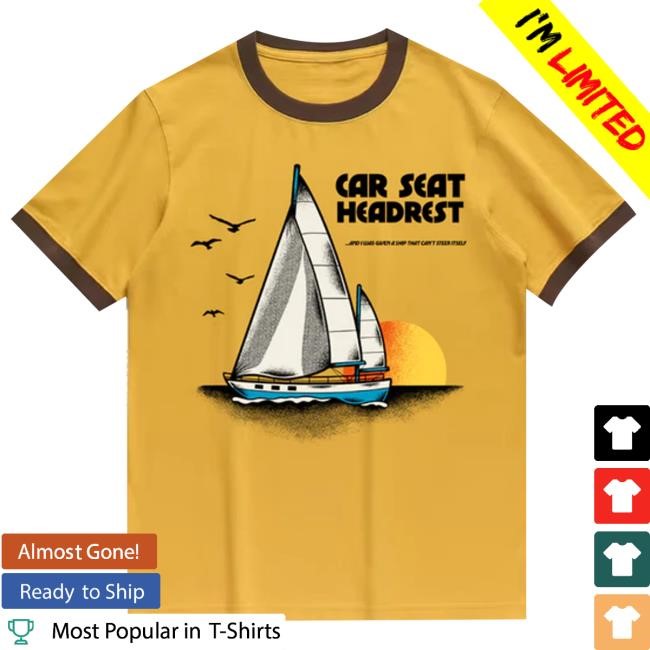 Car Seat Headrest Merch Ballad Of Costa Concordia Vintage Ringer Sweatshirt