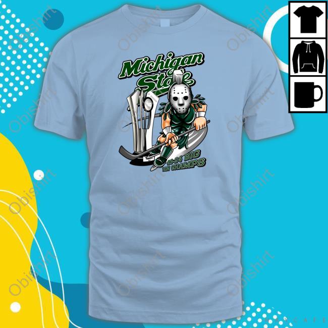 Nick Bradley Michigan State 23-24 Big Ten Champs Hooded Sweatshirt