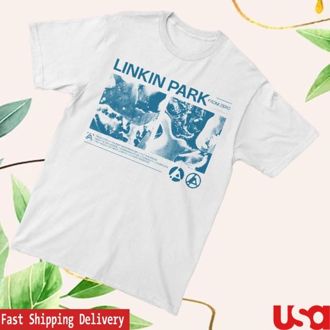Linkin Park Merch From Zero Tracks White Tee