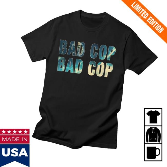 Fatwreck Merch Bad Cop Bad Cop Logo Black Hoodie Sweatshirt
