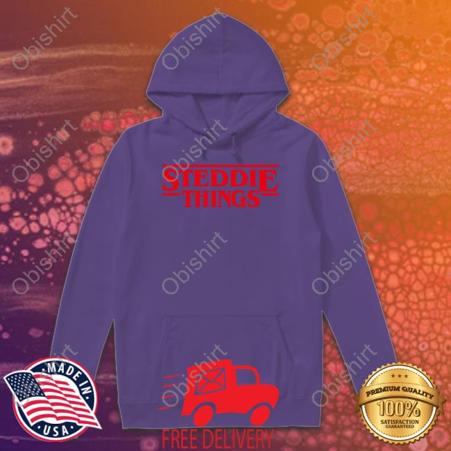 Steddie Things Logo Long Sleeve T Shirt Steddie Things T Shirt