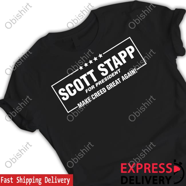 Cornbread Country Club Butt Rock Scott Stapp For President Make Creed Great Again Tee Shirt