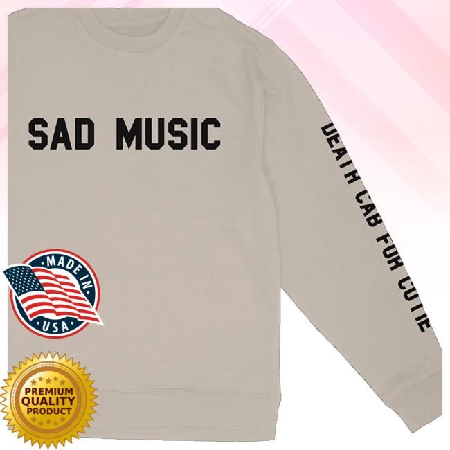 Death Cab For Cutie Sad Music T Shirt