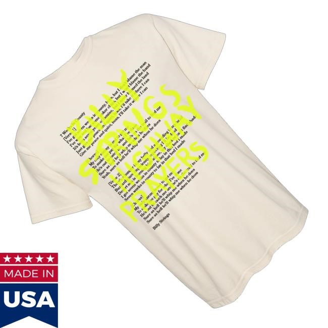 Official Billy Strings Seven Weeks In County T Shirts