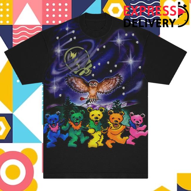 Official Grateful Dead Merch Store Cosmic Dance Party Popover Shirt GratefulDead Shop