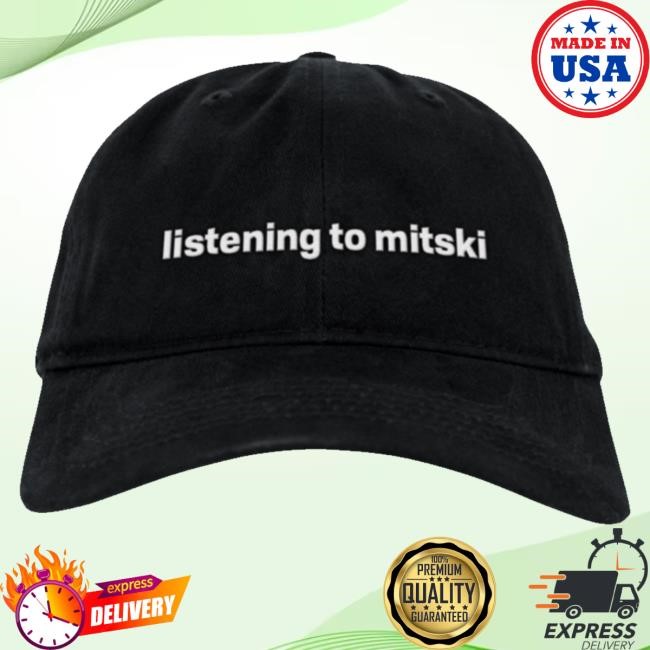 Mitski Merch Store Shop Listening To Mitski Twill Cap