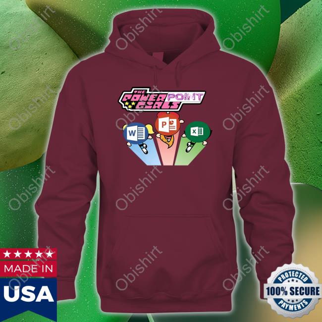 Non Aesthetic Things The Power Point Girl Sweatshirt