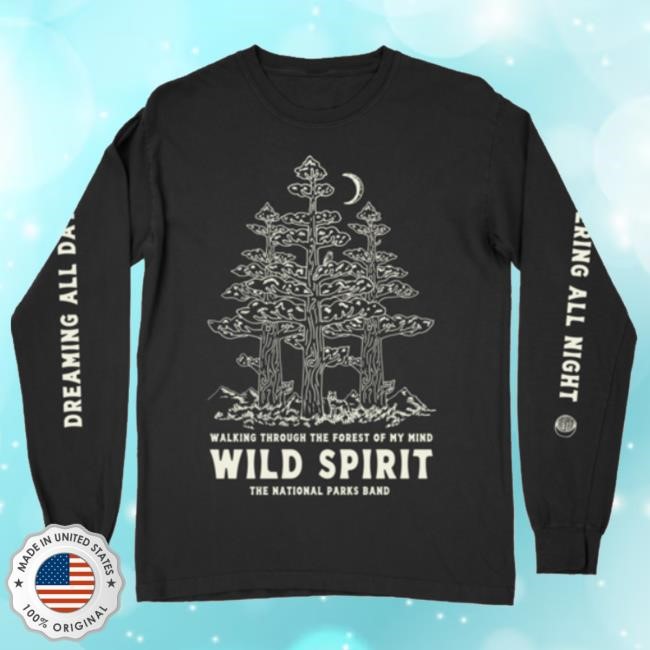 The National Parks Merch Wild Spirit Long Sleeve Tee