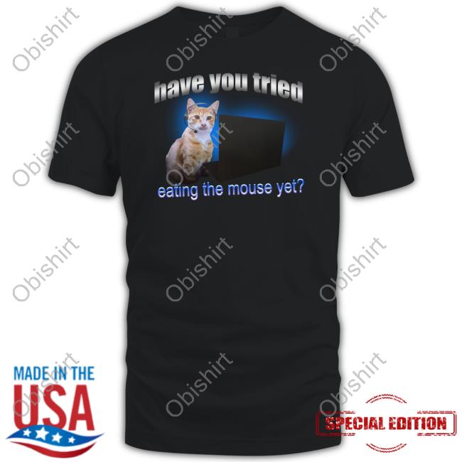 Snazzyseagullshop Have You Tried Eating The Mouse Yet Hoodie