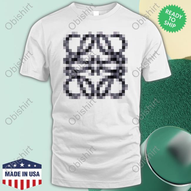 Antonia Merch Loewe Anagram Pixelated Tee