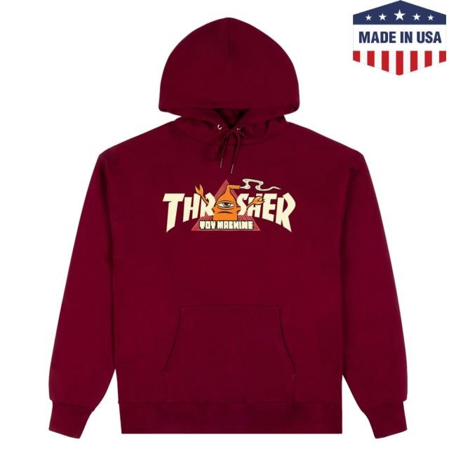 Impericon Store Thrasher X Toy Machine - Vortex Sweatshirt
