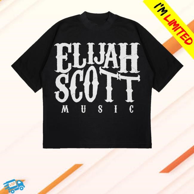Elijahscottmusic Shop Elijah Scott Black Hoodie Sweatshirt