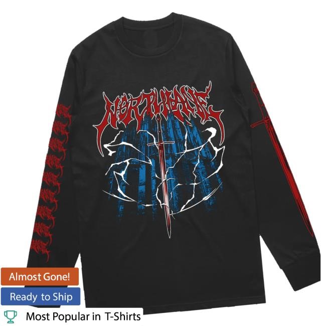 Northlane Merch Store Sword Longsleeve Hoodie