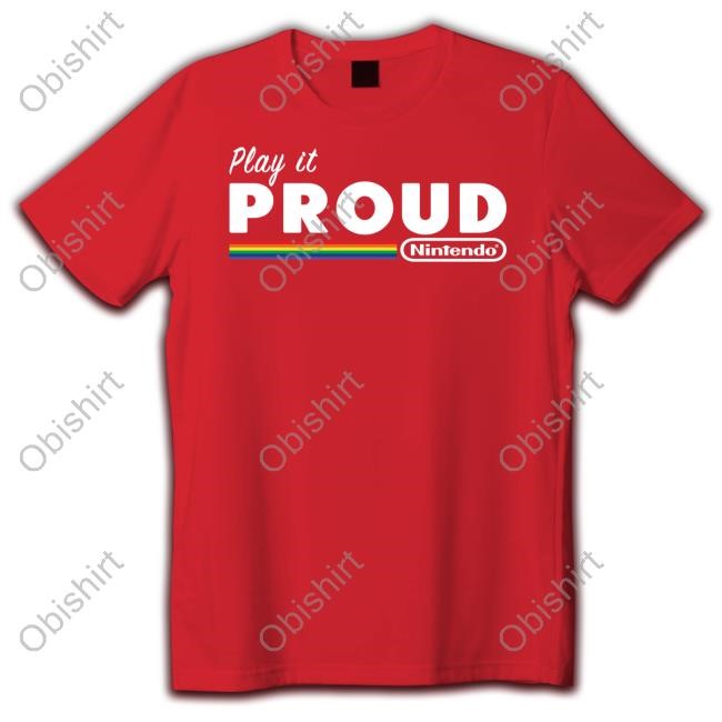 Cptn Alex Play It Proud Nintendo New Shirt