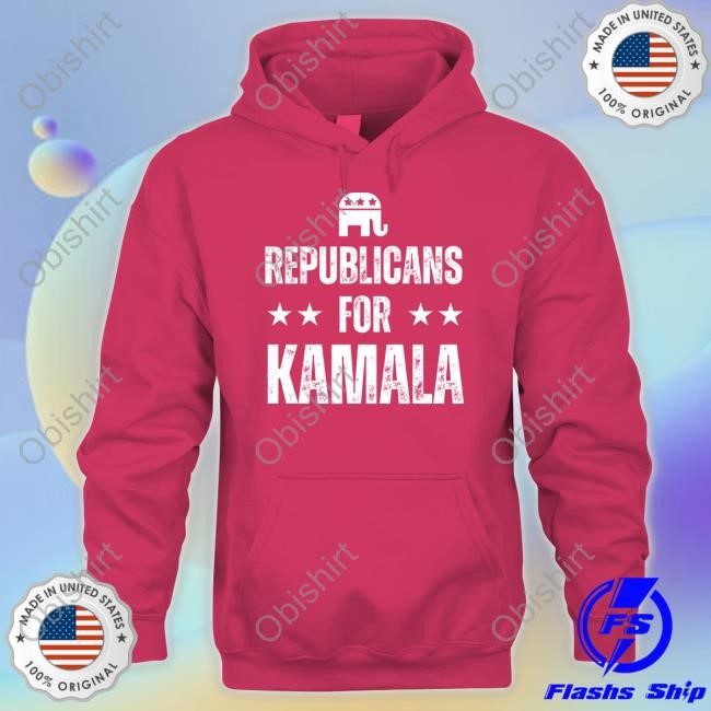 Republicans For Kamala Harris Tee Alex Cole Republicans For Kamala Harris Hooded Sweatshirt