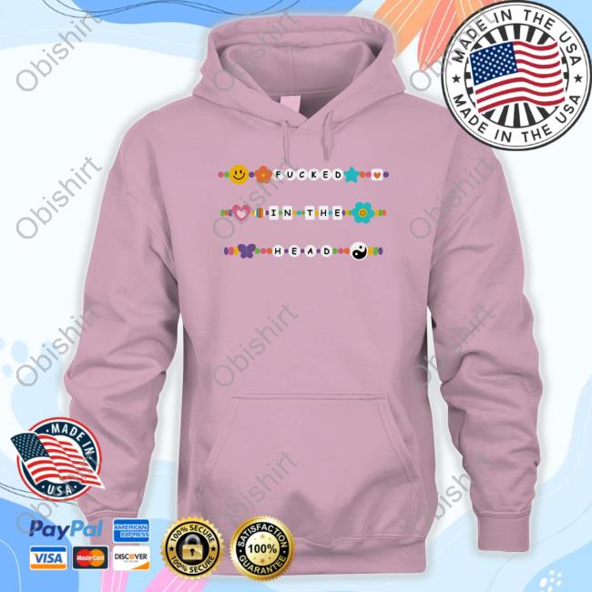 Official Ts19_89 Fucked In The Head Friendship Bracelet Hooded Sweatshirt