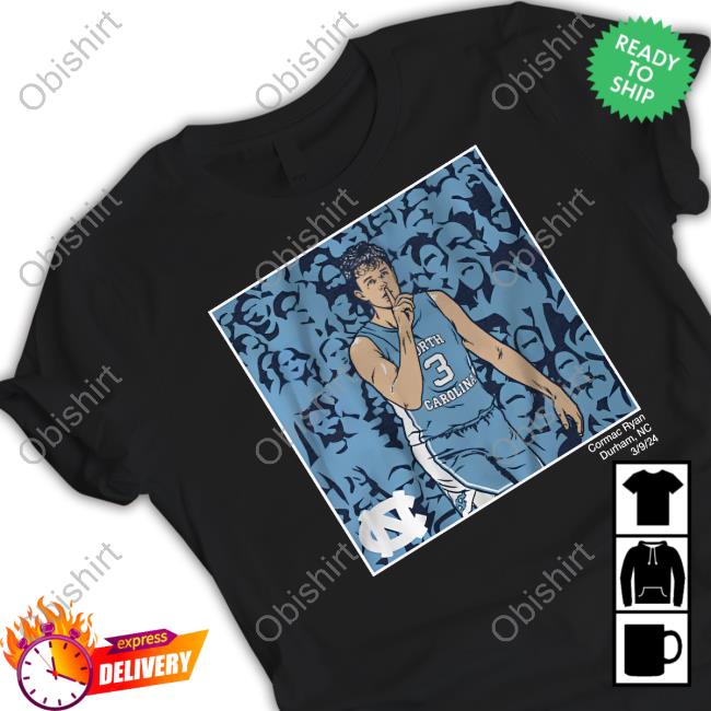 Amy Puryear Unc Basketball Cormac Ryan 13 Shhh Durham Nc Shirts