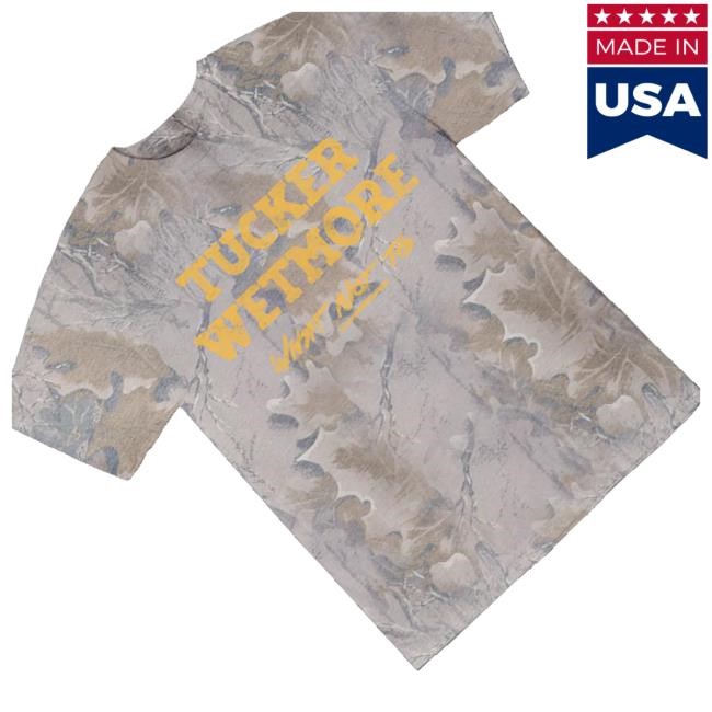 Official Tucker Wetmore Merch Shop Store What Not To Camo Hoodie