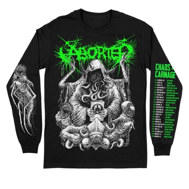 Indiemerch Store Aborted Cthulhu C&C Tour New Shirt