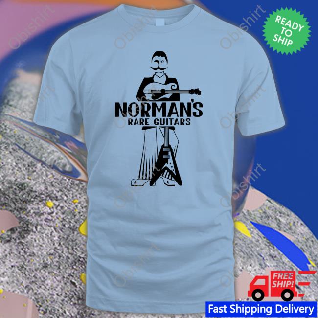 Post Malone Wearing Norman's Rare Guitars Shirts