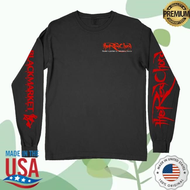Deathwish Inc Merch Store Shop The Red Chord Red Hand Black Premium Hoodie