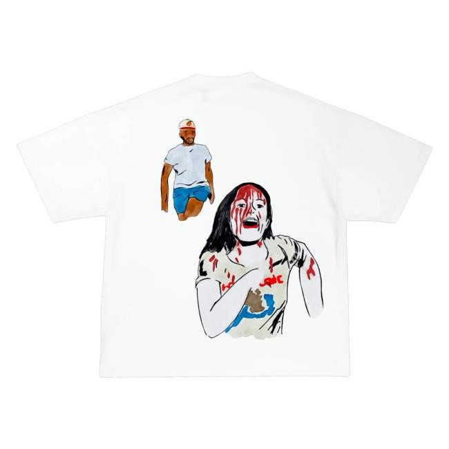 Childish Gambino Official Store Lithonia Airbrush Zip Up Hoodie
