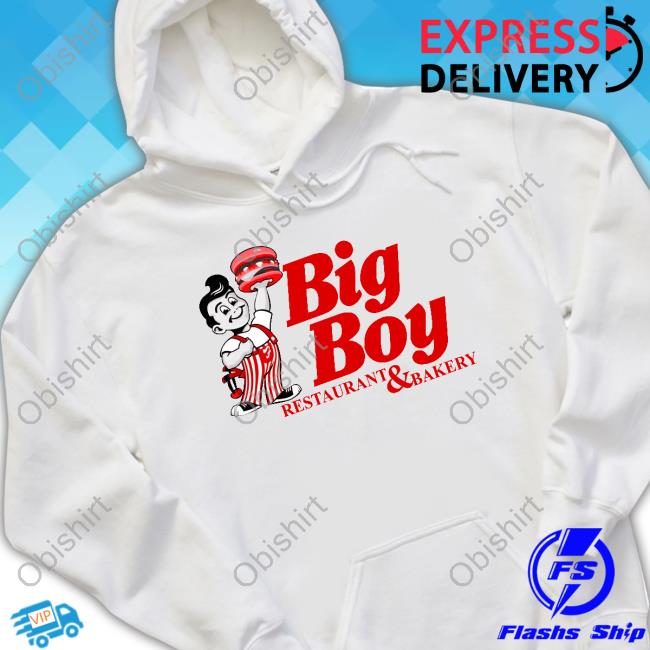 Poolman Wearing Big Boy Restaurant & Bakery Long Sleeve