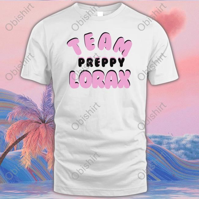 Team Preppy Lorax Hoodie Sweatshirt