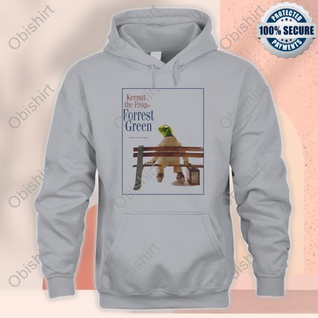Andrew Schlecht Kermit The Forg Is Forrest Green Sweatshirt