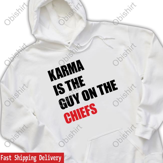 Swiftiemerch Karma Is The Guy On The Chiefs Long Sleeve Shirt