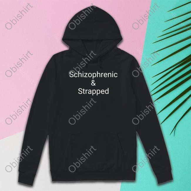 Nsfwcloth Merch Schizophrenia & Striped Tee