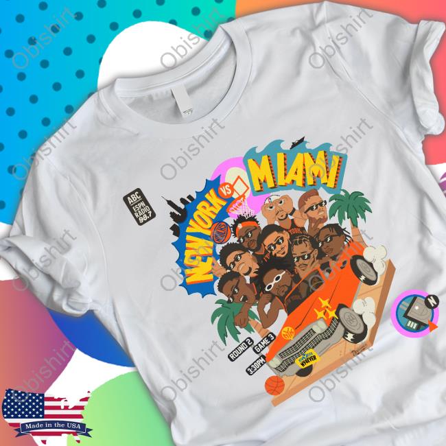 Abc Espn Radio 98.7 New York Knicks Vs Miami Round 2 Game 3 30 Pm Hoodie