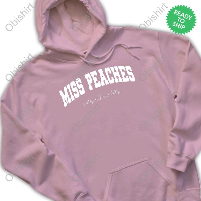 Dave Portnoy Miss Peaches Merch Miss Peaches Adopt Don't Shop Long Sleeve Tee