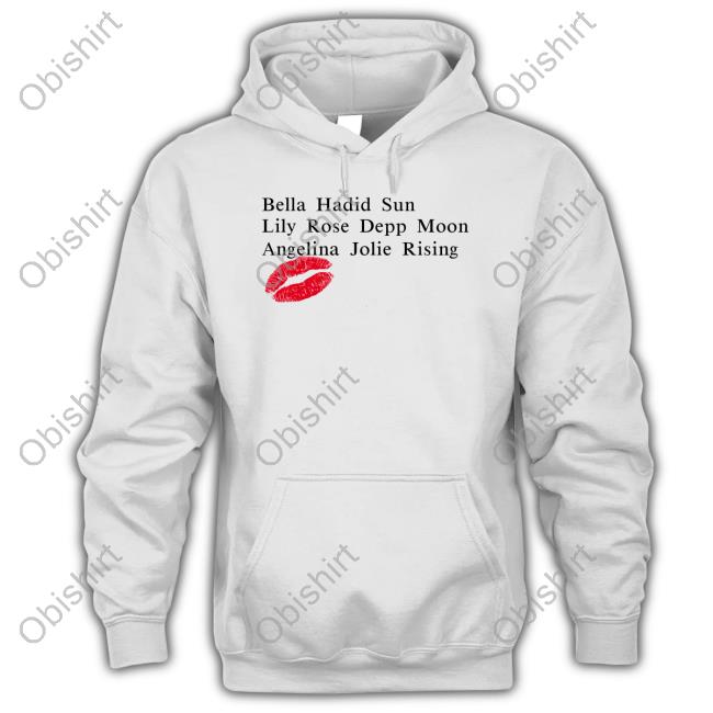 Bella Hadid Sun Lily Rose Depp Moon Angelina Jolie Rising Shirt