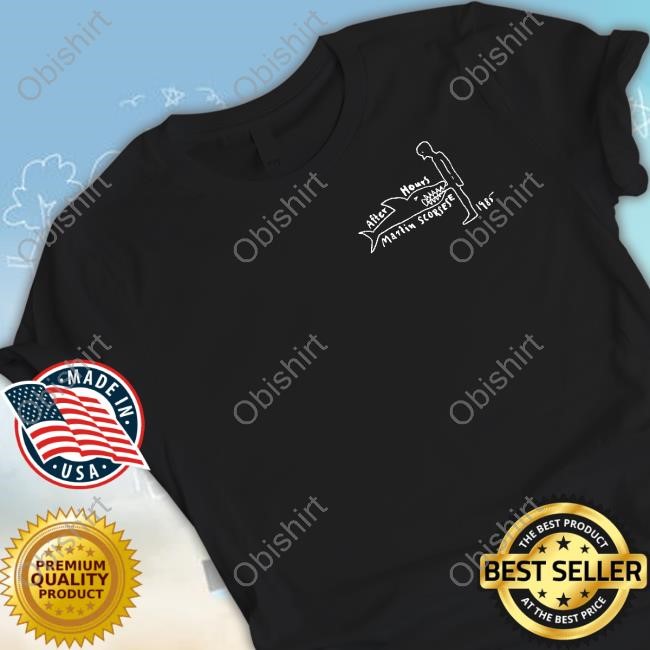 Official After Hours Martin Scorsese Pucture T-Shirt