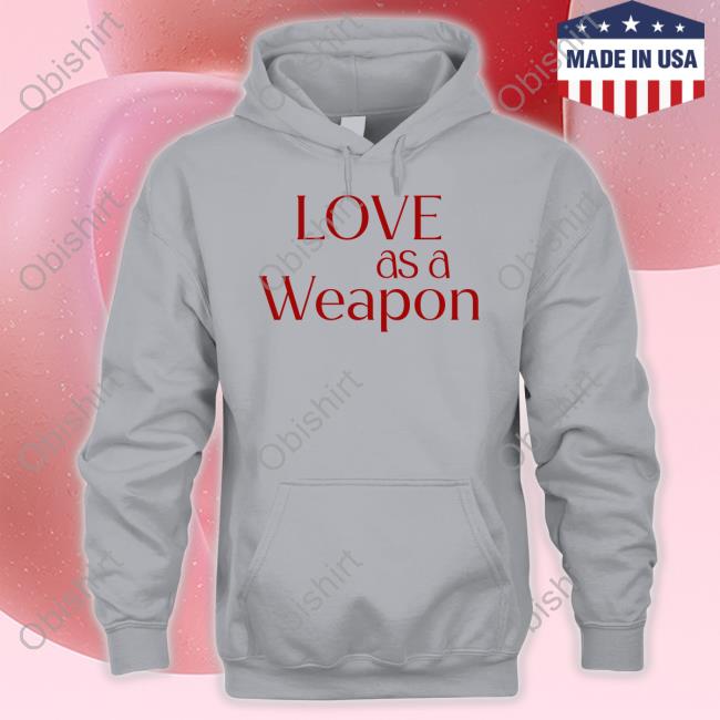 Goodvibealways Love As A Weapon Tee