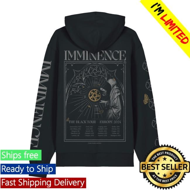 Original Imminence Merch Store The Black Tour t-shirt, hoodie, tank top, sweater and long sleeve t-shirt