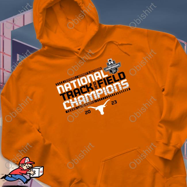 Big12sports Store Texas Orange Texas Longhorns 2023 Ncaa Women's Outdoor Track & Field National Champions T Shirt