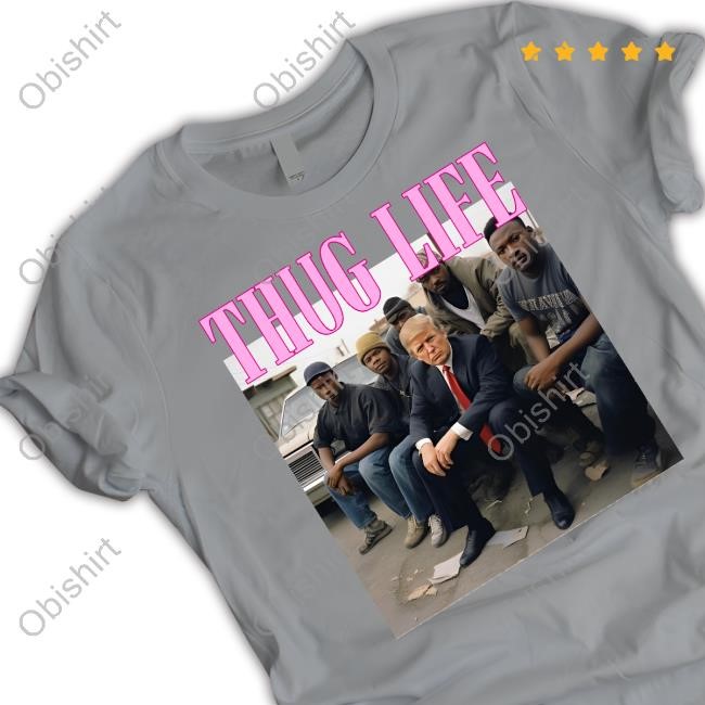Thug Life Donald Trump Hooded Sweatshirt